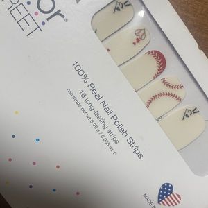 Color Street All about that Base Press On Nails 100% Real Polish New